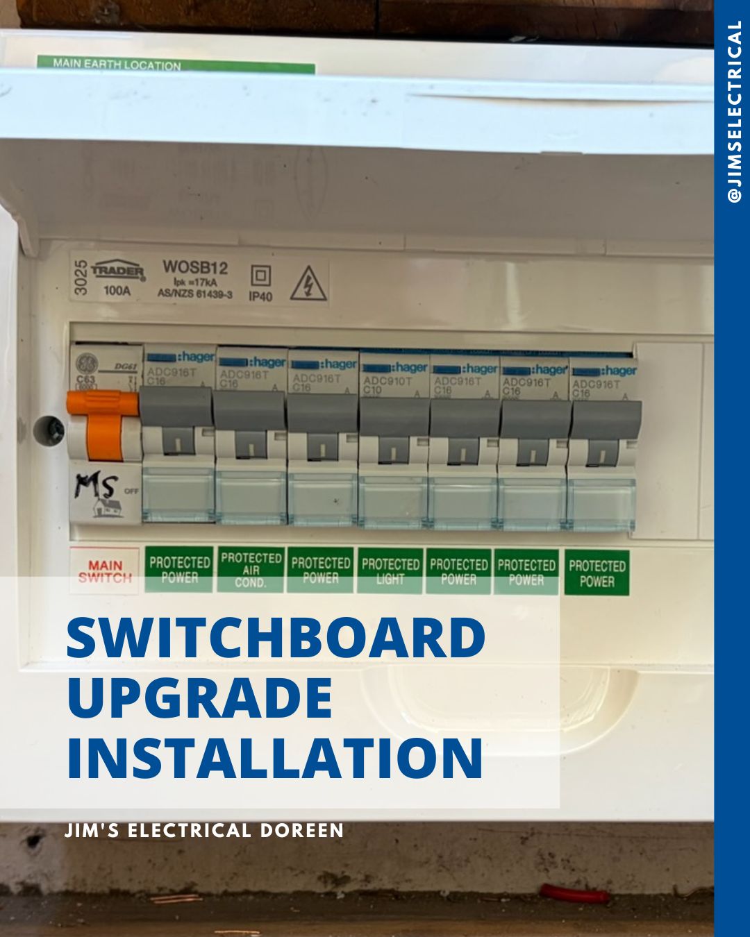 Switchboard Upgrade Installation